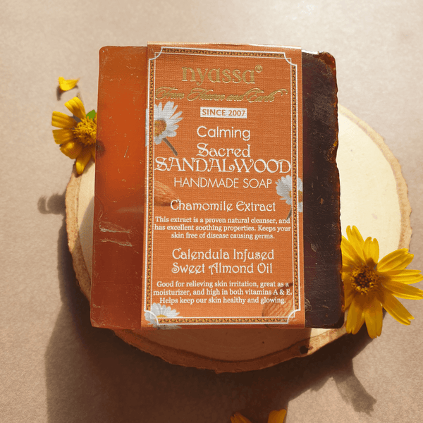 Sacred Sandalwood Handmade Soap 150gm - Nyassa