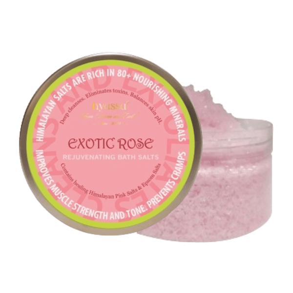 Exotic Rose Bath Salt 220 GM - Nyassa