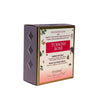 Box of handmade soap with 'Turkish Rose' branding on a white background