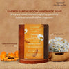 Sacred Sandalwood Handmade Soap 150gm - Nyassa