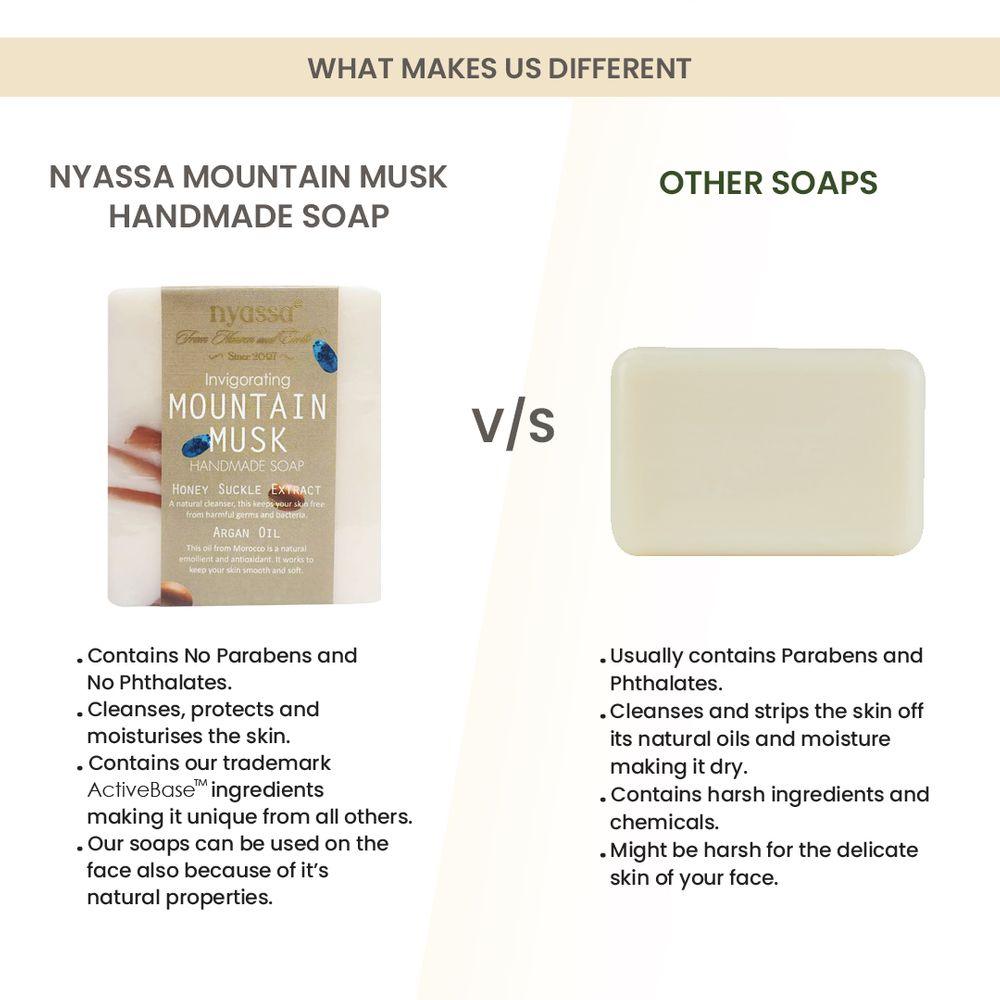Mountain Musk Handmade Soap 150gm - Nyassa