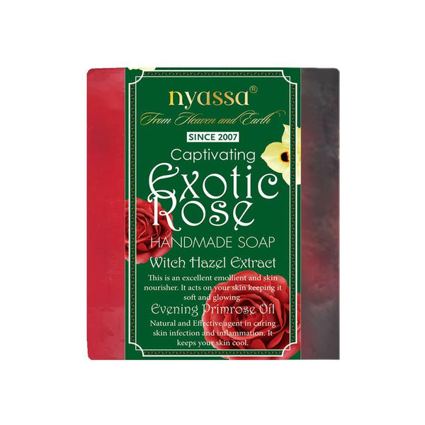 Exotic Rose Handmade soap 150gm - Nyassa