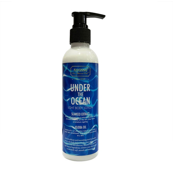 Under the Ocean Light Body Lotion 200 ml with Seaweed extract extract and Jojoba oil. - Nyassa