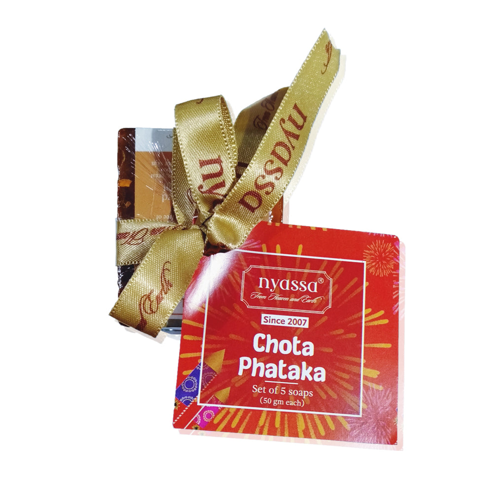 Chota Phataka - Set Of 5 Soaps (50gms * 5 Soaps) - Nyassa